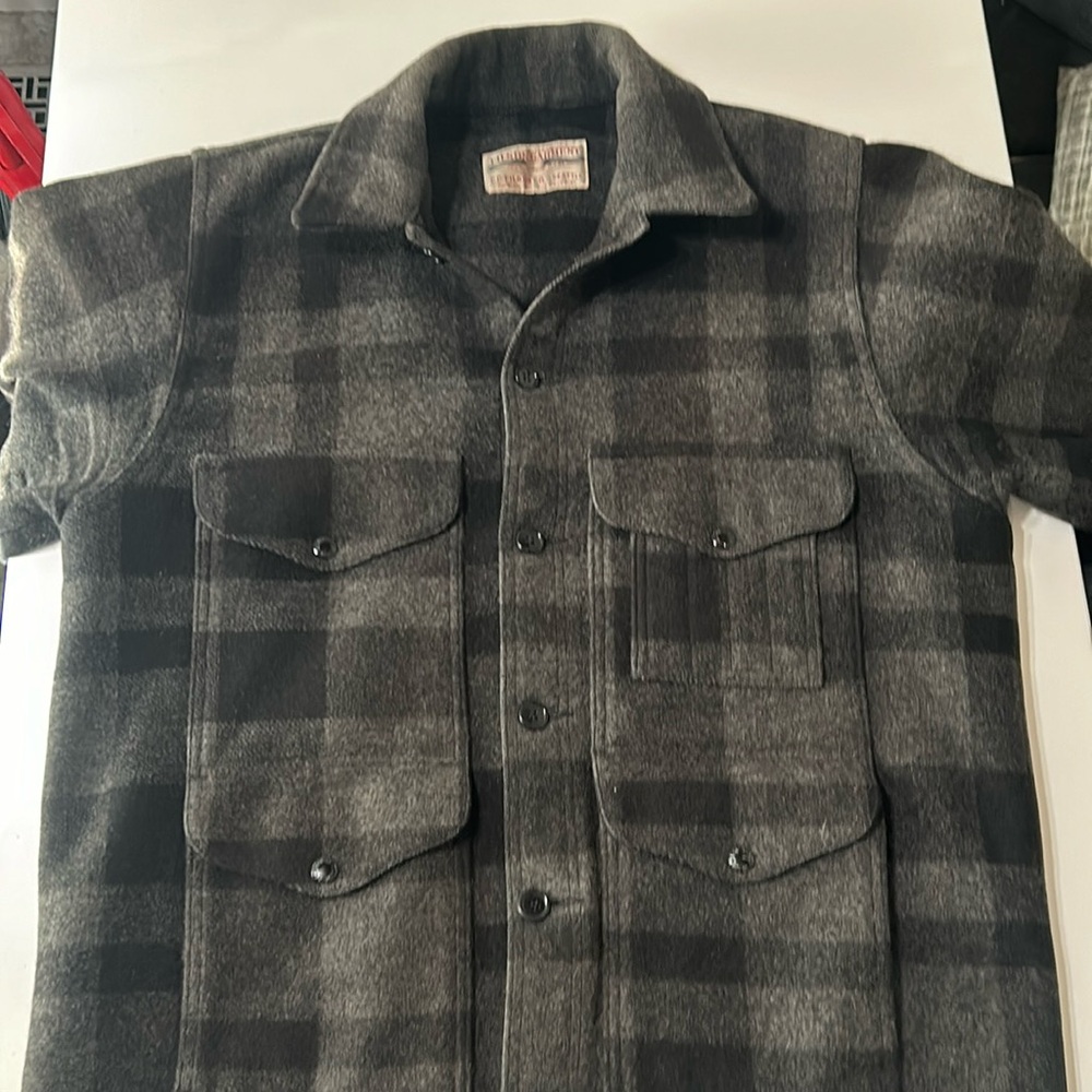 Vintage Filson Mackinaw Wool Coat